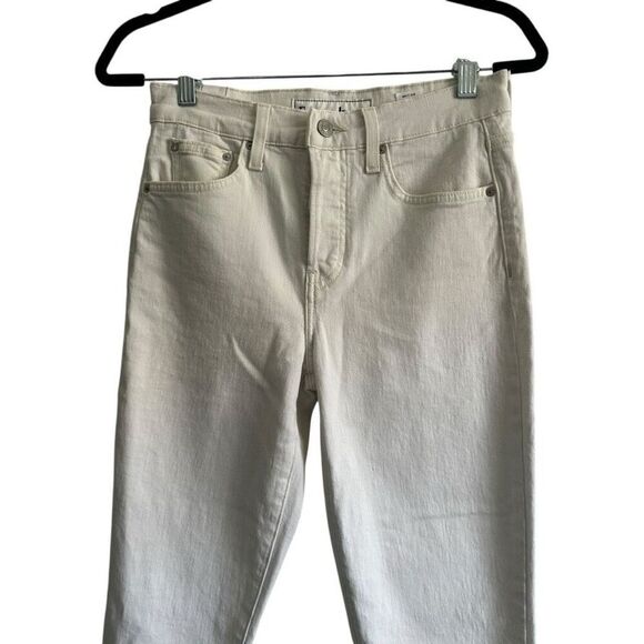 Frank & Eileen Cork High Rise Slim Straight Jeans Sz 26 Quiet Luxury Minimalist - Picture 3 of 12